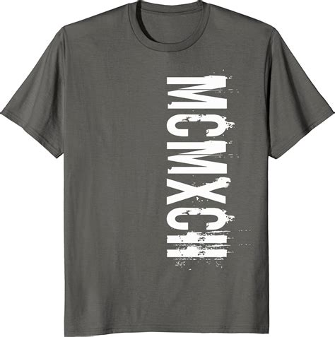 Amazon.com: 26th Birthday Shirt, Year 1992 in Roman Numerals MCMXCII ...