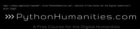 Image result for Python for Humanities