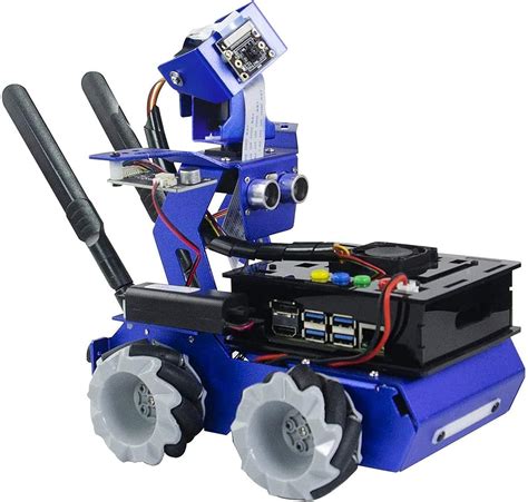 Buy XiaoR GEEK JETBOT AI Robot Kit for Jetson Nano 4GB B01, Coding ...