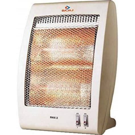 Bajaj 800 W RHX-2 Halogen (260028) Room Heater (White) – Value Plus India