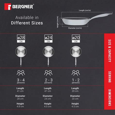 Buy BERGNER Argent 5cx Silver Stainless Steel Frying Pan - 20cm from ...