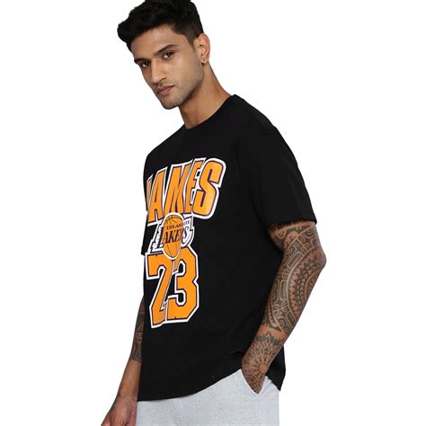 NBA - Nba: Lebron James Printed Oversized T-Shirt-Black - NBA