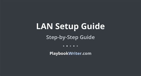 Image result for Wireless LAN Setup Guide