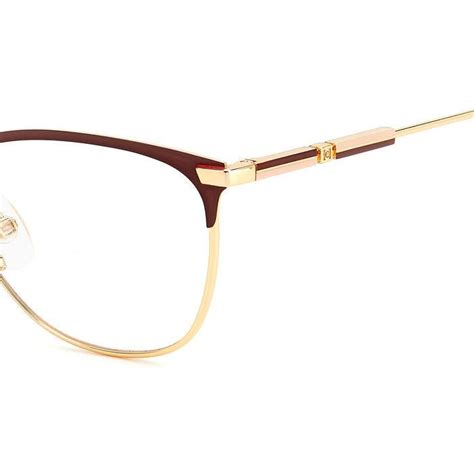 Carolina Herrera HER 0161 - NOA Gold Burgundy | Eyeglasses Woman