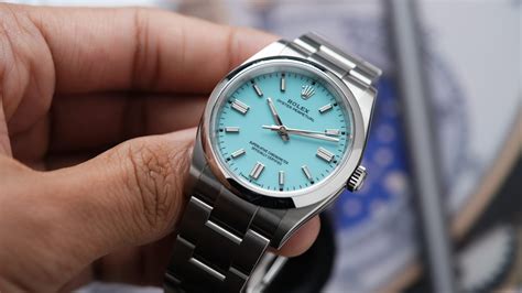 Rolex Oyster Perpetual 36 Tiffany Blue 126000 - Ticking Way