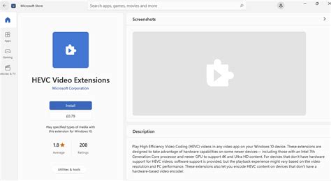 Image result for HEVC Video Extension Redeem Code