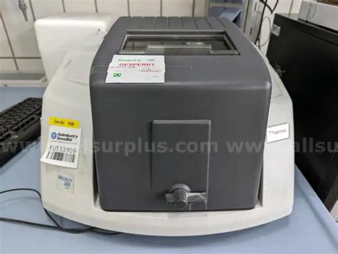 Thermo Scientific Nicolet 380 FT-IR Spectrometer | AllSurplus