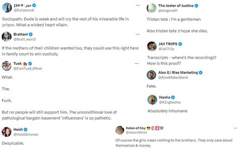 "What a wicked heart villain" - Fans react as new DIICOT transcripts leak "sociopath" Tristan ...