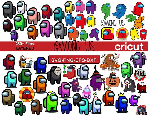 Among Us SVG Bundle, Among Us Character, Among Us Cricut, Instant ...