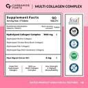 CARBAMIDE FORTE Multi collagen tablets - Peptides with all 5 Types of ...