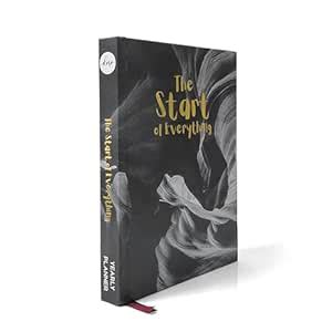 The Start of Everything - Yearly Planner | Undated Planner, Monthly ...