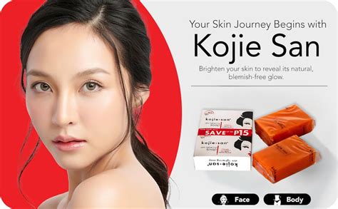 Buy KOJIE SAN KOJIC SKIN WHITENING LIGHTENING SOAP 2 bars X 65 grams ...