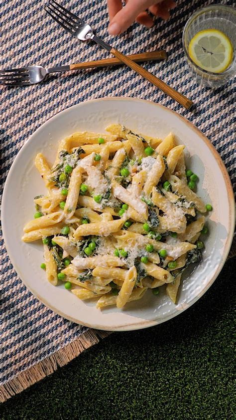 Creamy spinach pasta – Artofit
