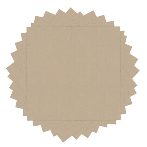 Tawny Brown 10x10 Uncut Mat Board - Blank Sheets, No Opening, Color ...