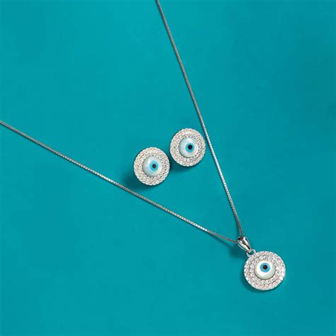 Evil Eye Collection | Pure Silver Bracelet, Anklets, Earrings & More ...