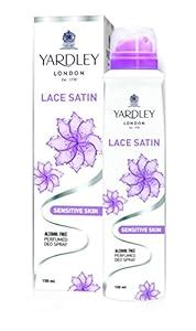 Buy Yardley London - Skin Sensitive Lace Satin Alcohol Free Perfumed ...
