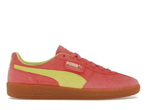 Puma Palermo Salmon Lime Sheen Price in India | Culture Circle