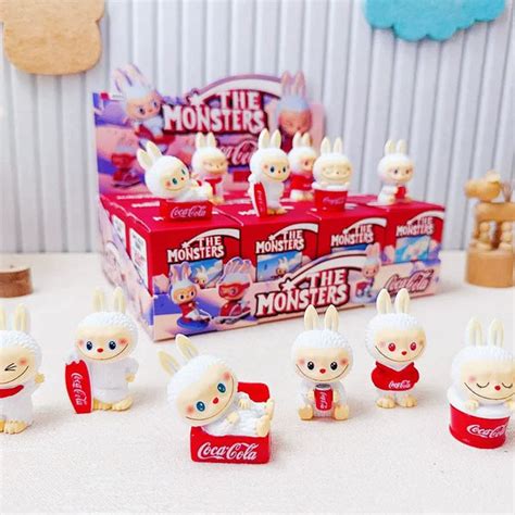 Labubu Mini Coca Cola Figurines Blind Box