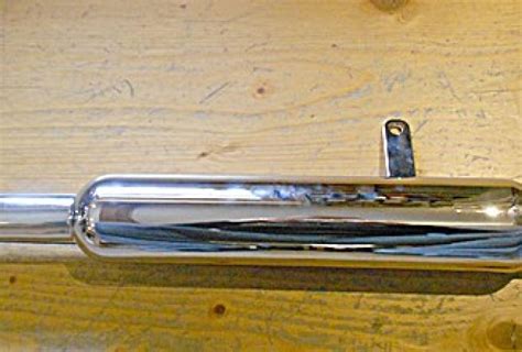 Ariel Silencer V.H.Push In Swing. arm 500 cc 1954- 1 3/4" | BRITISH ...