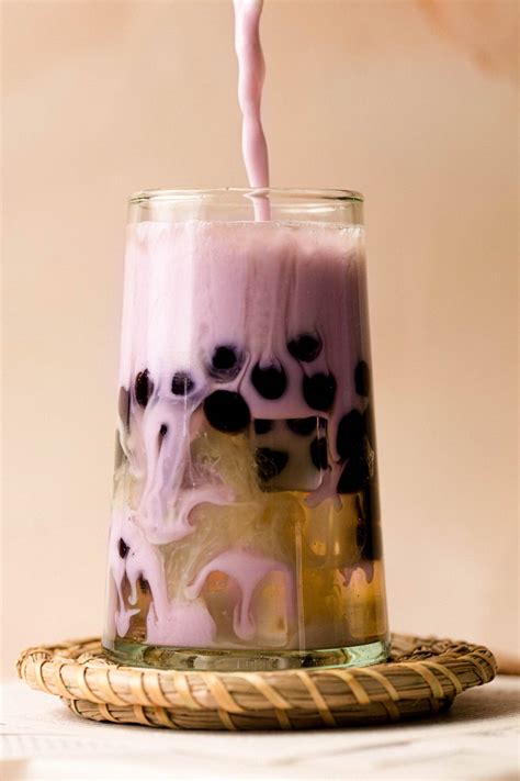 Taro Bubble Tea Smoothie
