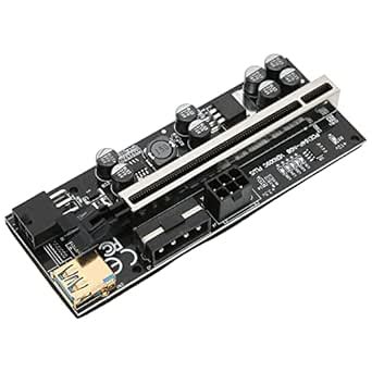 Ubervia® Graphics Card Extension Cable, Stable Connection PCIE 1X to ...