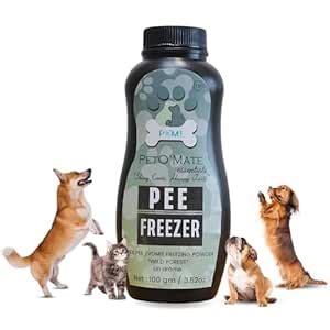 Petomate Pee Freezer (Wild Forest), Super Absorbent Pee Freezing Powder ...
