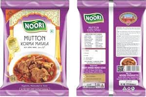 NOORI Mutton Korma Masala 250gm (Pack of 1) : Amazon.in: Grocery ...