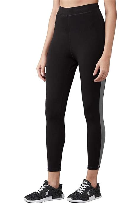 BLINKIN Women High Rise Stretchable Gym Tights & Leggings Workout ...