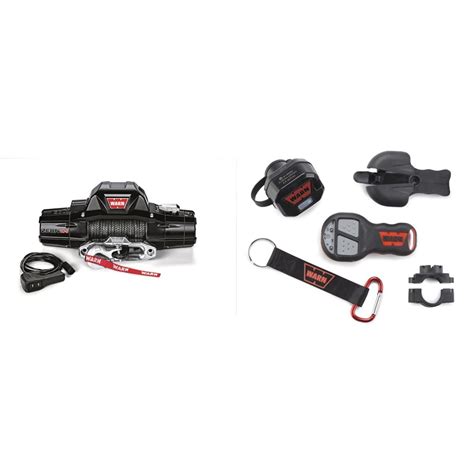 Buy Warn 89611 ZEON 10-S Winch with Synthetic Rope - 10000 lb. Capacity ...