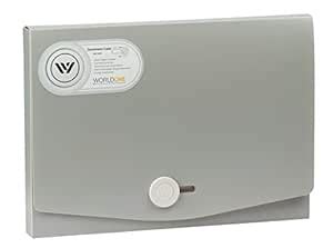 WORLDONE Unique Slide Button Document Case, Set of 2, Size: A4, Color ...