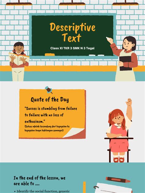 Image result for Definition Descriptive Text