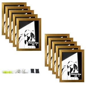 Art Street A4 Size Certificate, Document Photo frames Set Of 10 For ...