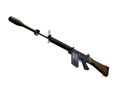 FN FAL Battle Rifle R1 variant 3D model | CGTrader