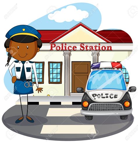 Police station clipart - Clipground