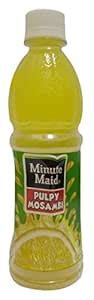 Minute Maid Fruit Drink - Pulpy Mosambi, 400ml Bottle : Amazon.in ...