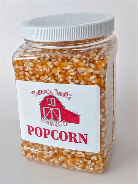 Popcorn - Medium Container (3.5 Lb) – Roberts Family Farms