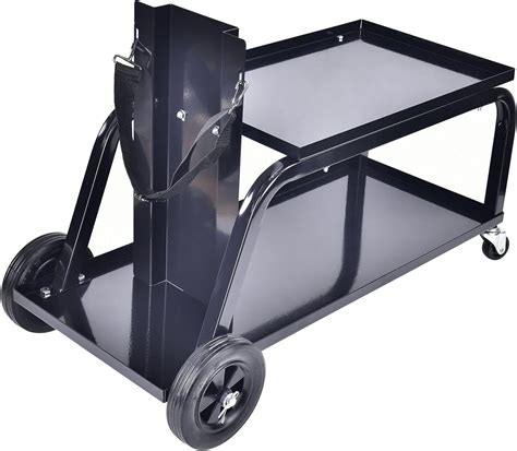 Buy PONO Two Tier Universal MIG Welding Cart with Wheels and Tank ...