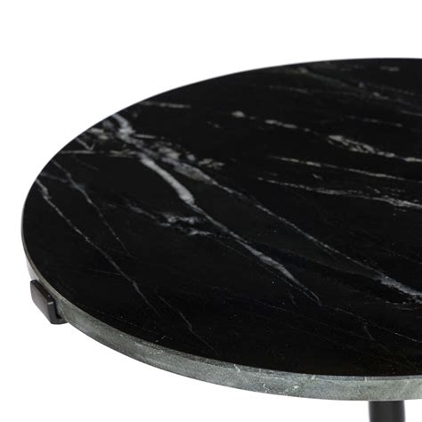 Sophie End Table, Black Marble by Four Hands – High Fashion Home