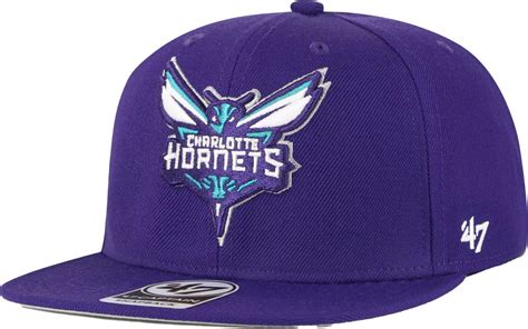 '47 Brand Adult Charlotte Hornets No Shot Captain Snapback Hat - Big ...