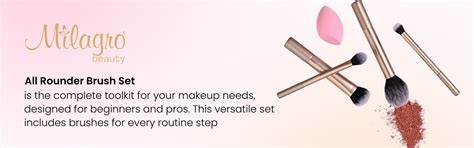 Buy Professional Makeup Brush Kit Online | Milagro Beauty