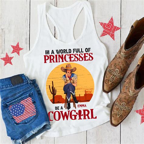 Classic Tee In The World Full Of Princesses Poster, Girl Horse Wall Art ...