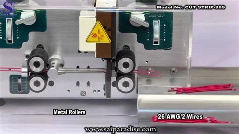 Cutting And Stripping Machine - Cut Strip 999 4Wire Cutting And ...