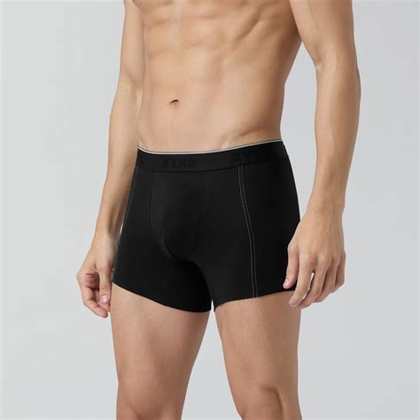 Crux Cotton Stretch Trunks Pitch Black – XYXX Apparels