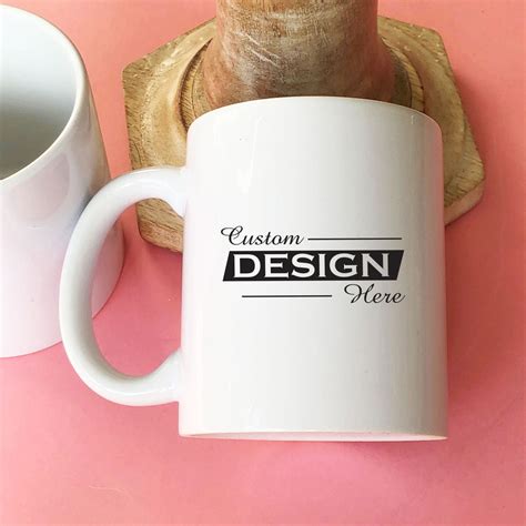 Set of 12 Personalized Custom Coffee Mug Corporate Logo Custom Design ...