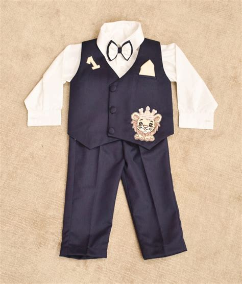 Buy Classic Charm: Blue Waistcoat Set – FayonKids