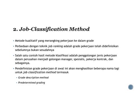 PART 1 - Evaluasi Pekerjaan & Penilaian Kinerja | PDF