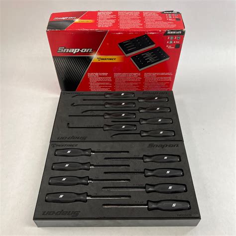 Snap On 16 Pc. Soft Grip Mini Tip Combination Screwdriver, Torx, Picks ...