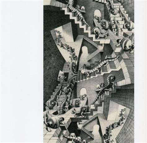 Optical Illusions Stairs Escher