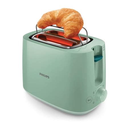 Buy PHILIPS HD2584/60 830 Watts 2 Slice Pop Up Toaster, Green Online at ...