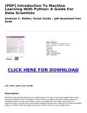 Image result for Machine Learning Using Python U Dinesh Kumar PDF